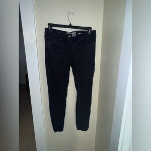 SO Women's Skinny Jeans in Dark Blue